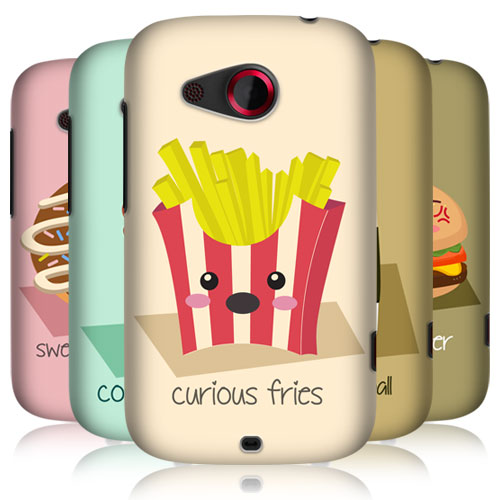 Head Case Designs Food Mood Protective Snap-on Back Case Cover for HTC Desire C